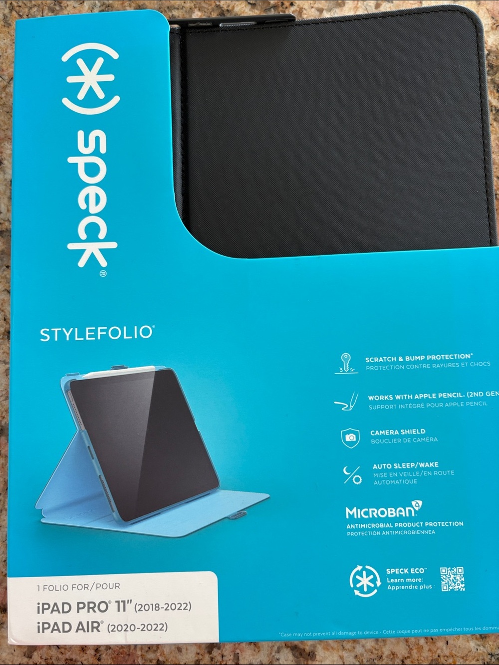 speck StyleFolio Folio Case in Black